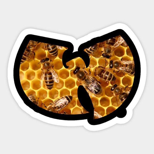 Killer Bees Wu Tang Clan Honey Sticker by meligeezy